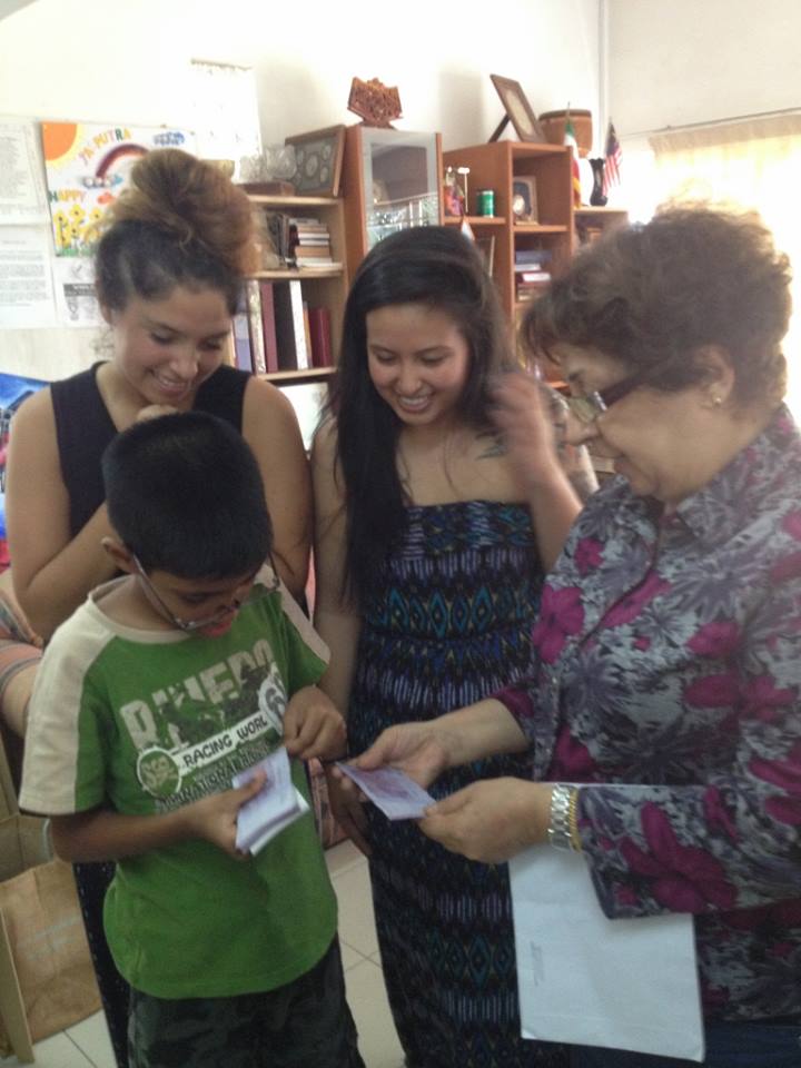 visitors from the US in Tasputra - August 2015