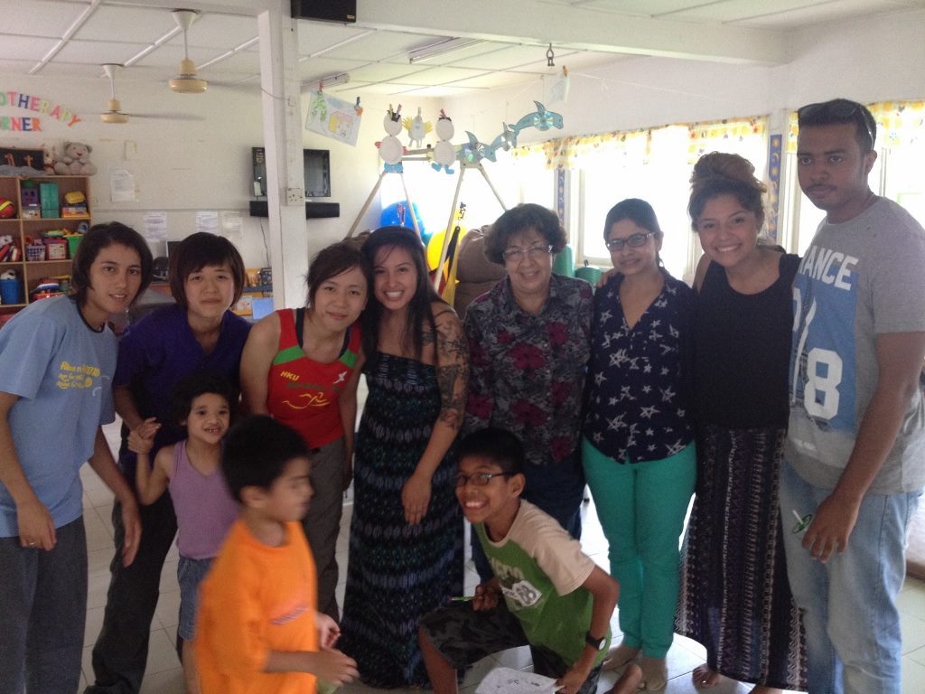 visitors from the US in Tasputra - August 2015