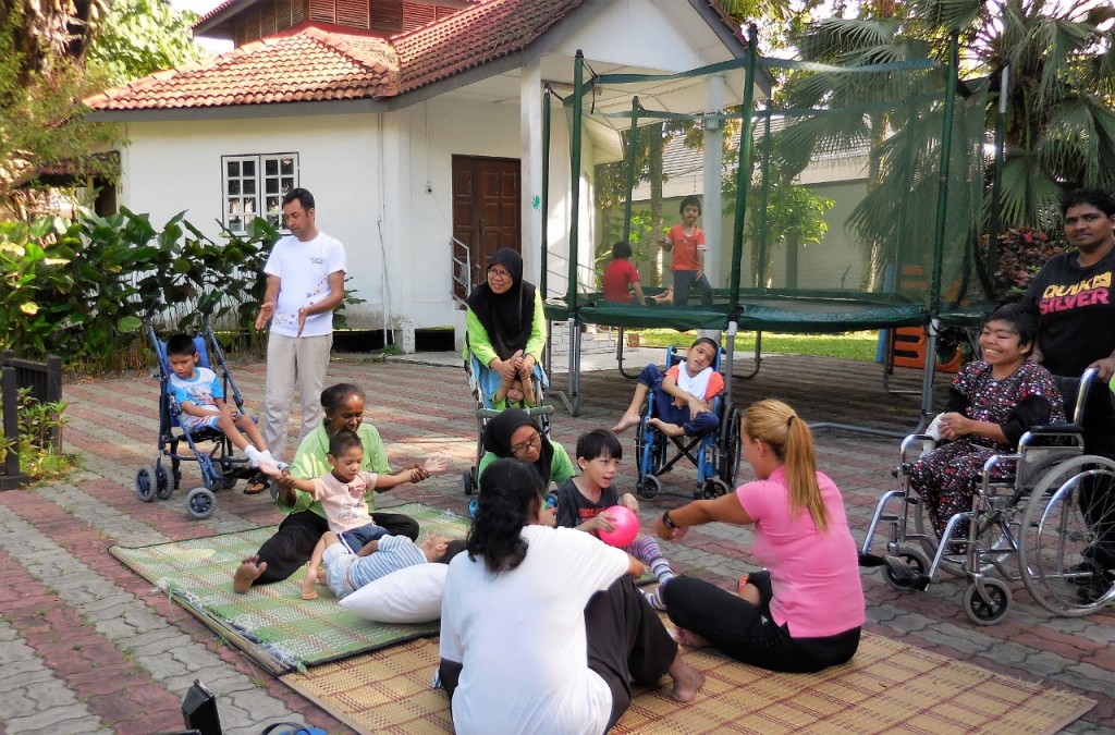 Children of Tasputra having outdoor activity on 26th Jan 2016.
