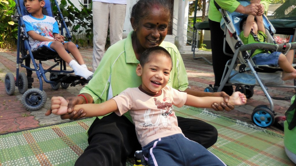 Children of Tasputra having outdoor activity on 26th Jan 2016.