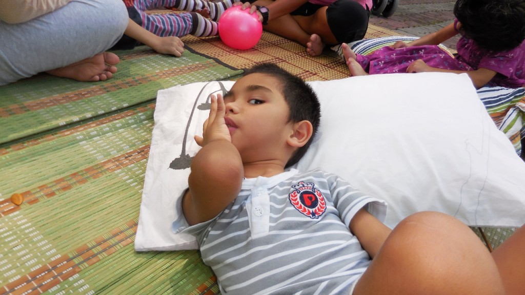 Children of Tasputra having outdoor activity on 26th Jan 2016.