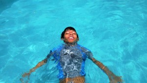 Aqua-therapy for Tasputra Perkim special needs children