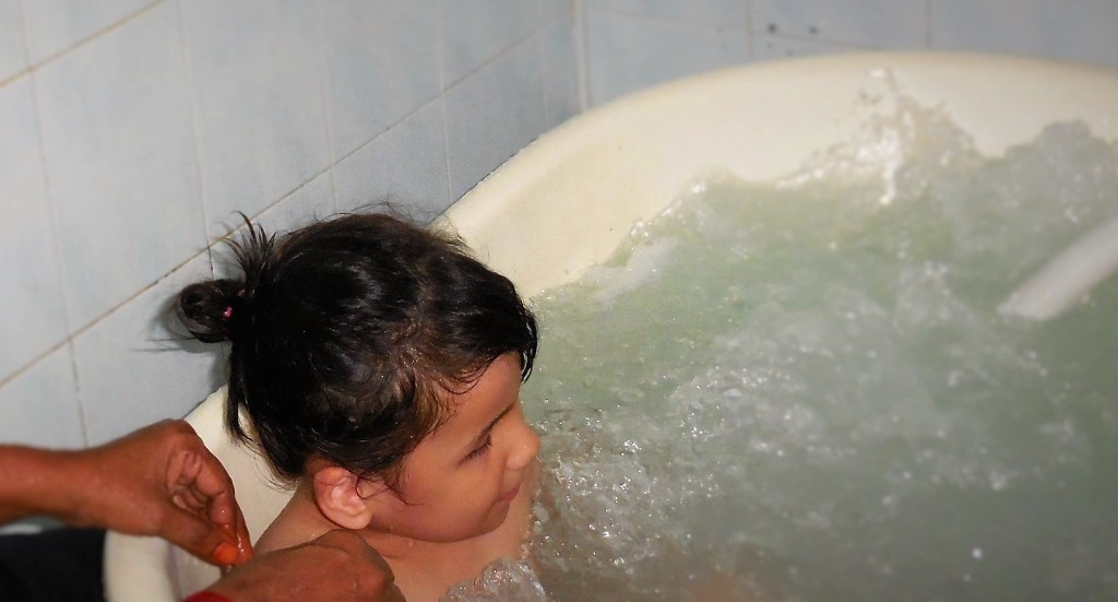 hyperactive children get service  like spa at Tasputra centre malaysia.